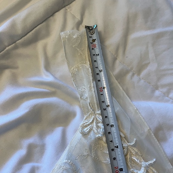 Vintage  Jia's intimate satin slip dress lingerie lace bridal romantic , size S - Picture 12 of 13